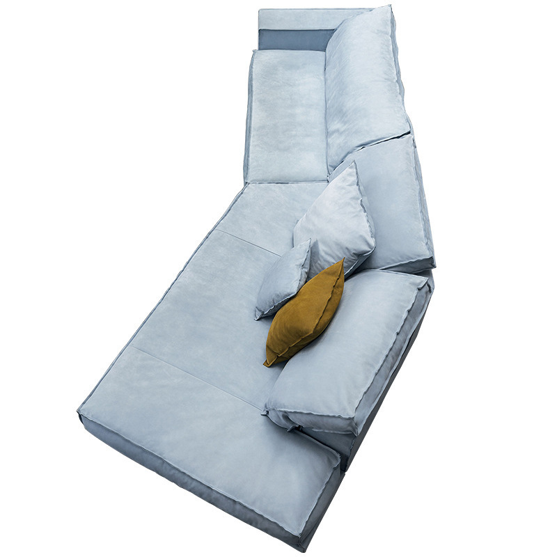Italiano Baxter esmerilado sofá de tela sala de estar especial en forma de sofá esquina concubina Imperial Gran apartamento tecnología tela sofá muebles