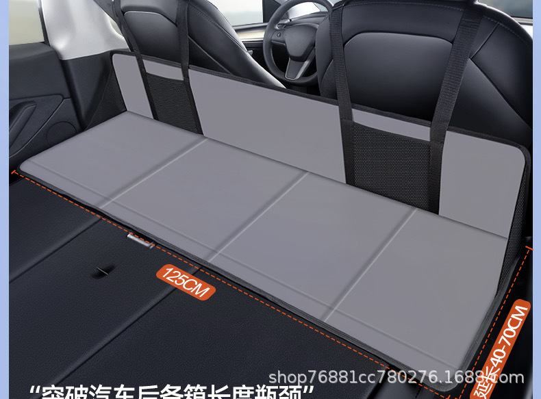 Bed Car Head Guard Suv Car Rear Sleeping Pad Car Travel Sleeping Portable Foldableing Extended Trunk Car Mattress