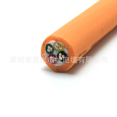 [TRVVP 4*1.5mm2 伺服动力编码器线 带屏蔽 耐折耐弯曲1000万次]