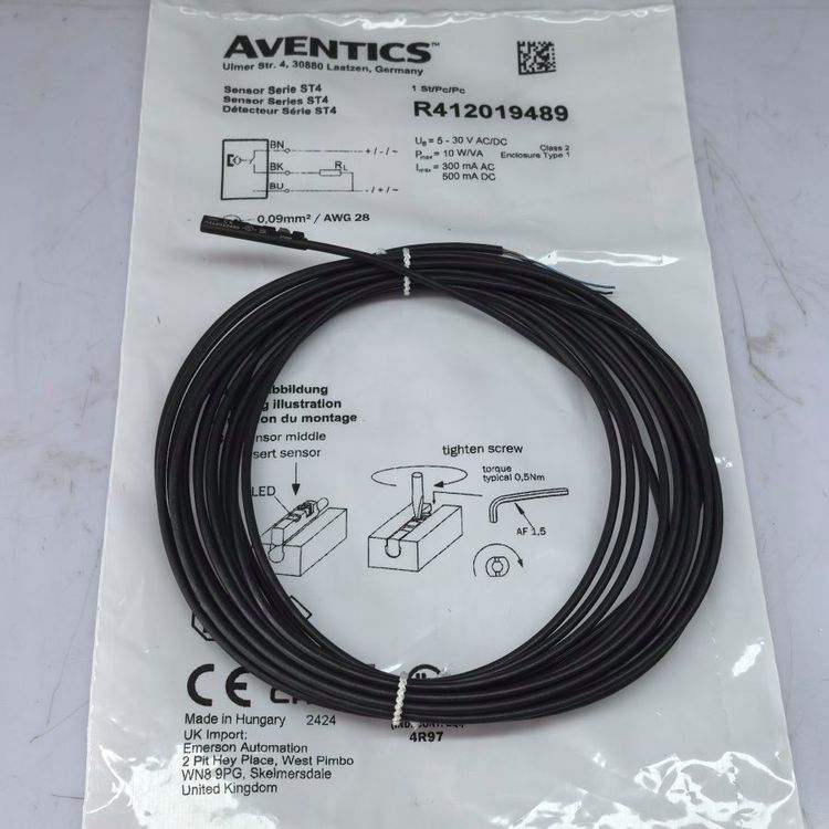 R412019489 # Aventics气动阀气动元件，全新库存