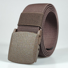弹力户外腰带F015无金属加厚腰带男士无孔休闲松紧战术皮带批发