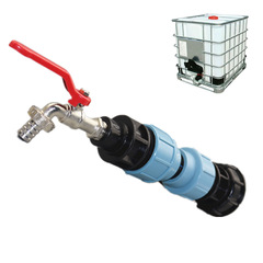 IBC ton barrel joint ton barrel series joint accessories IBC ton barrel PE pipe joint extension discharge joint