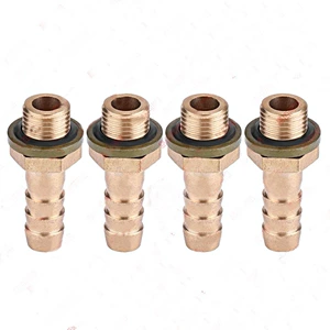 M10x1mm yağ soyutma modifikasiya edilmiş birləşmə, 6/8mm daxili diametrli boru üçün