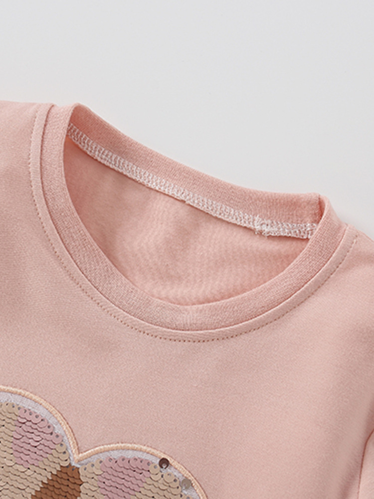 En stock malwee vestido de las niñas otoño nuevo cuello redondo Vestido de manga larga vestido de princesa occidental de los niños europeos y americanos
