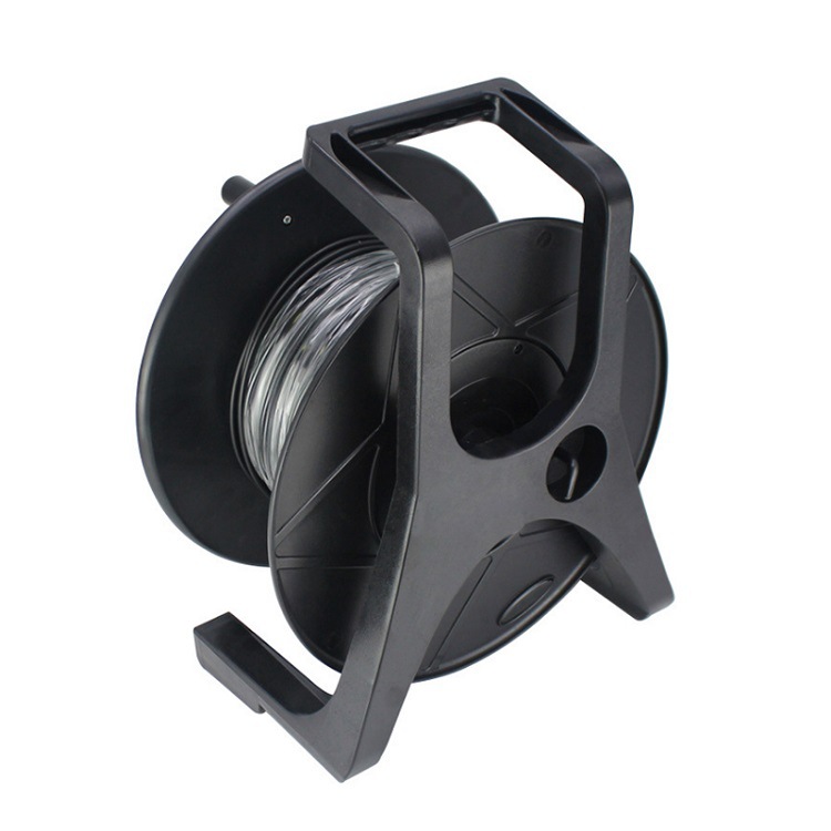 LHG野战光缆单模铠装室外光纤电信级光缆4芯100米带头不带放缆车