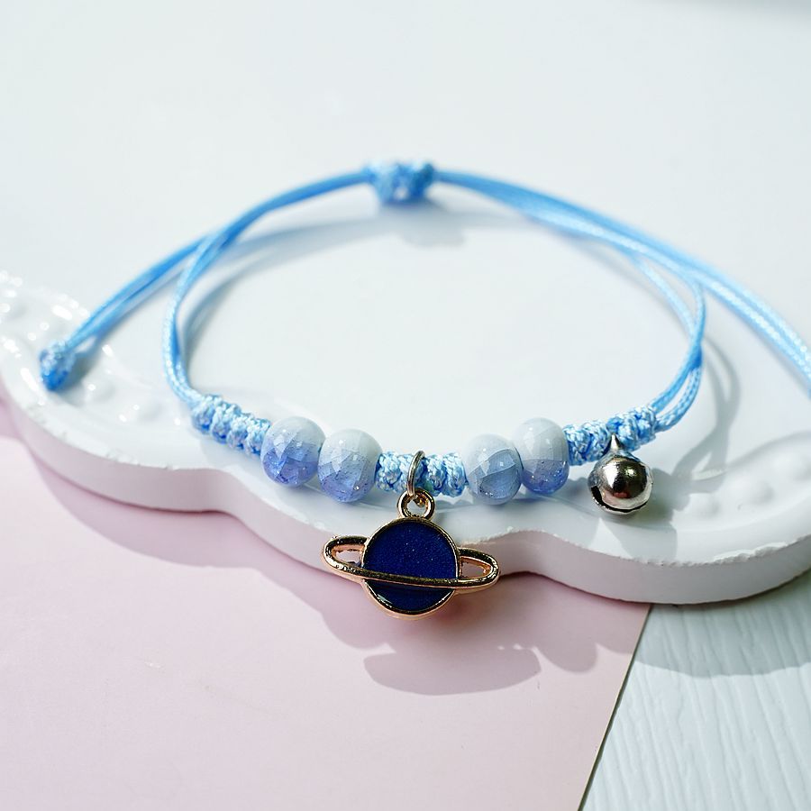 thumbnail image 1 of Versión coreana creativa de literatura y arte canela perro pulsera de cerámica mujer versátil pareja popular pequeño regalo fresco planeta uno, 1 of 2