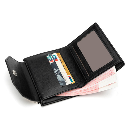 2024 New Wallet Card Holder Large Capacity Coin Purse Short Portable Ladies Compact Diamond Bifold Wallet Trendy