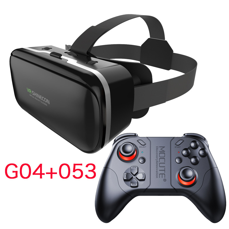 Gafas VR SHINECON Qianfi VR, espejo mágico de sexta generación G04A, pantalla grande, teléfono móvil, casco de realidad virtual 3D, panorama