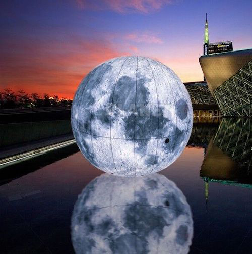 源头直采充气地球月球行星气模天文活动布置商场装饰景区网红打卡