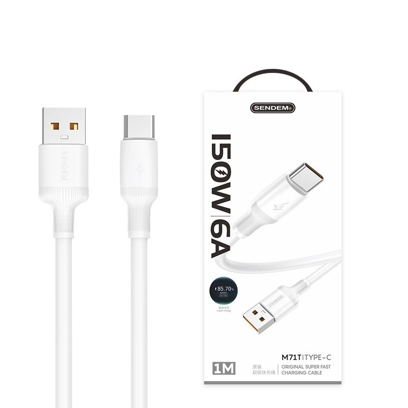 Apple, совместимый кабель для зарядки мобильного телефона, 1м, 2м, новая коллекция, 150W, Android, 6A