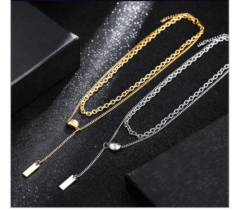 双层爱情豆项链_10