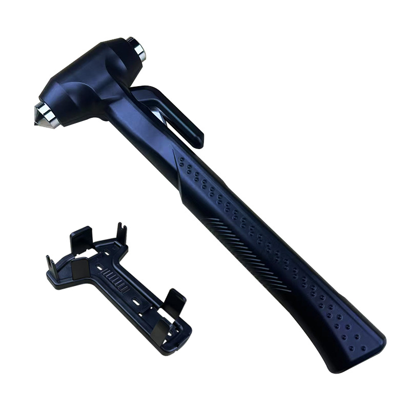 Car Safety Hammer Tungsten Steel Extended Handle Emergency Window Breaker