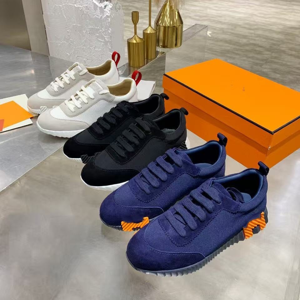 2025 New H Genuine Leather Thick-Soled Heightening Casual Sports Shoes for Men, Fashionable and Versatile Mesh Breathable Lace-Up Dad Shoes