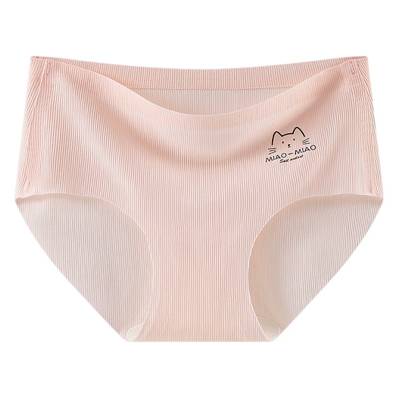 Детское нижнее белье Бесшовные Трусы из ледяного шелка для маленьких девочек Легкие дышащие шорты со средней талией для девочек, прохладные шорты на голову