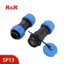 ���ӿ��ʽSP13 �s���A�η�ˮ�B����  IP68 ��ˮ��|���^ M13