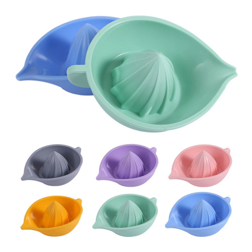 Silicone manual juicer orange juice squeezer hand pressed fruit juice cup manual lemon juicer