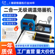 LH55-1-NS2蓬甲调温烙画机葫芦木板烙画工具套装烫画木材燃烧笔