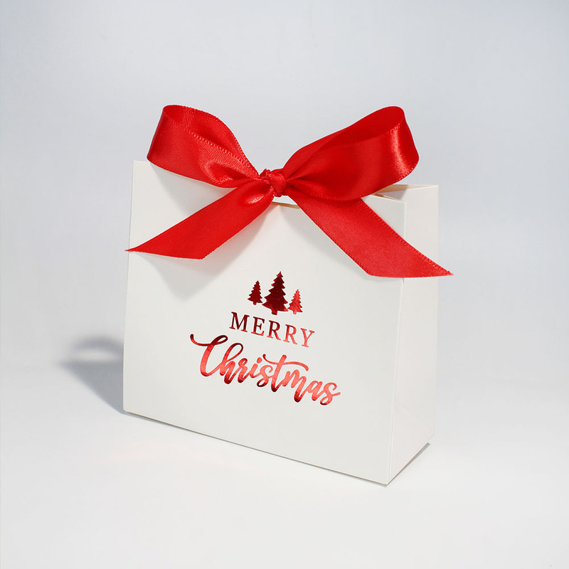 Merry Christmasキャンディーボックスクリスマスギフトボックスシンプルなファッションギフトバッグクロスボーダー热い贩売|undefined