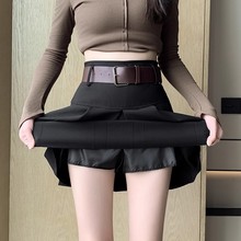 短裙百褶裙女a字裙2024年秋季新款小个子高腰显瘦百搭半身裙包邮