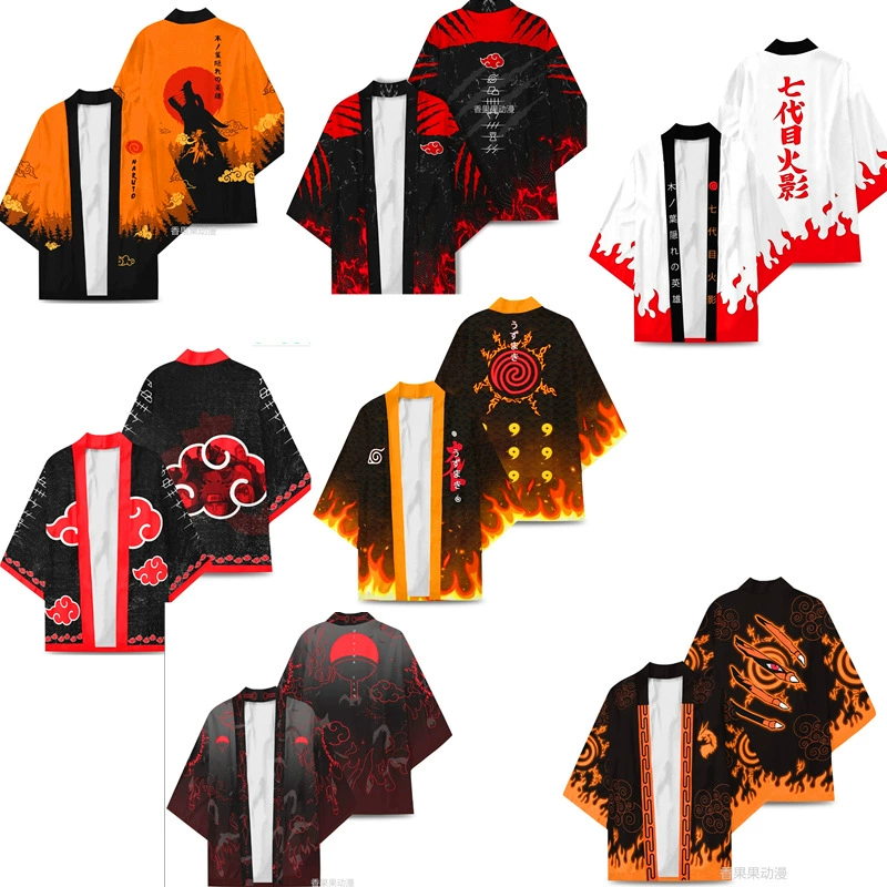 Naruto, jacket, bathrobe, trench coat, pijama
