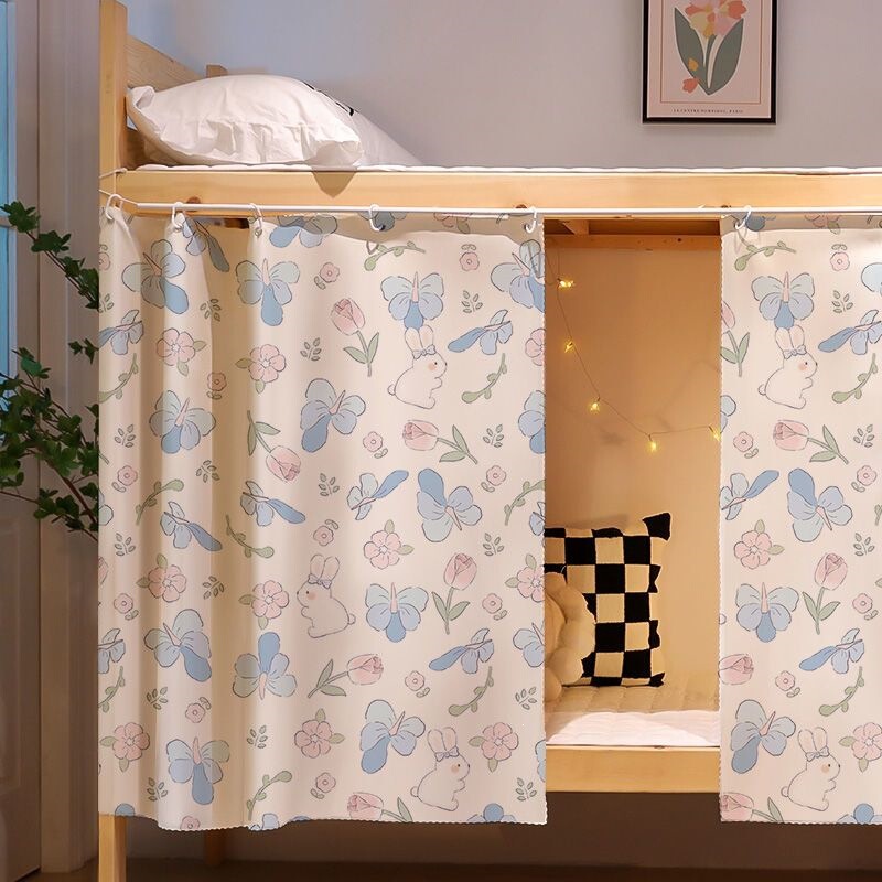 Bed curtain for dormitory upper bunk, blackout curtain for bunk beds, universal dormitory partition curtain, single bed curtain, partition curtain, table curtain, dustproof curtain Bed curtain for dormitory upper bunk, blackout curtain for bunk beds, universal dormitory partition curtain, single bed curtain, partition curtain, table curtain, dustproof curtain