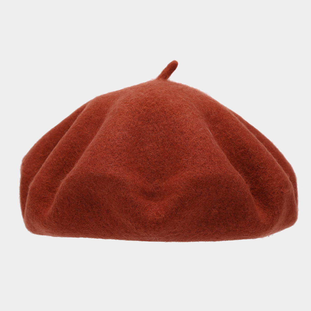 Sombrero japonés de pintura de lana renacentista femenina estilo coreano elegante temperamento cara boina multicolor gorra de boina gruesa