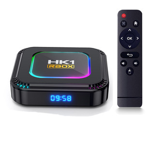 Hk1 Rbox K8 Set-Top Box Rk3528 4Gb/64Gb Android 13 Wifi6 with Bluetooth Tvbox