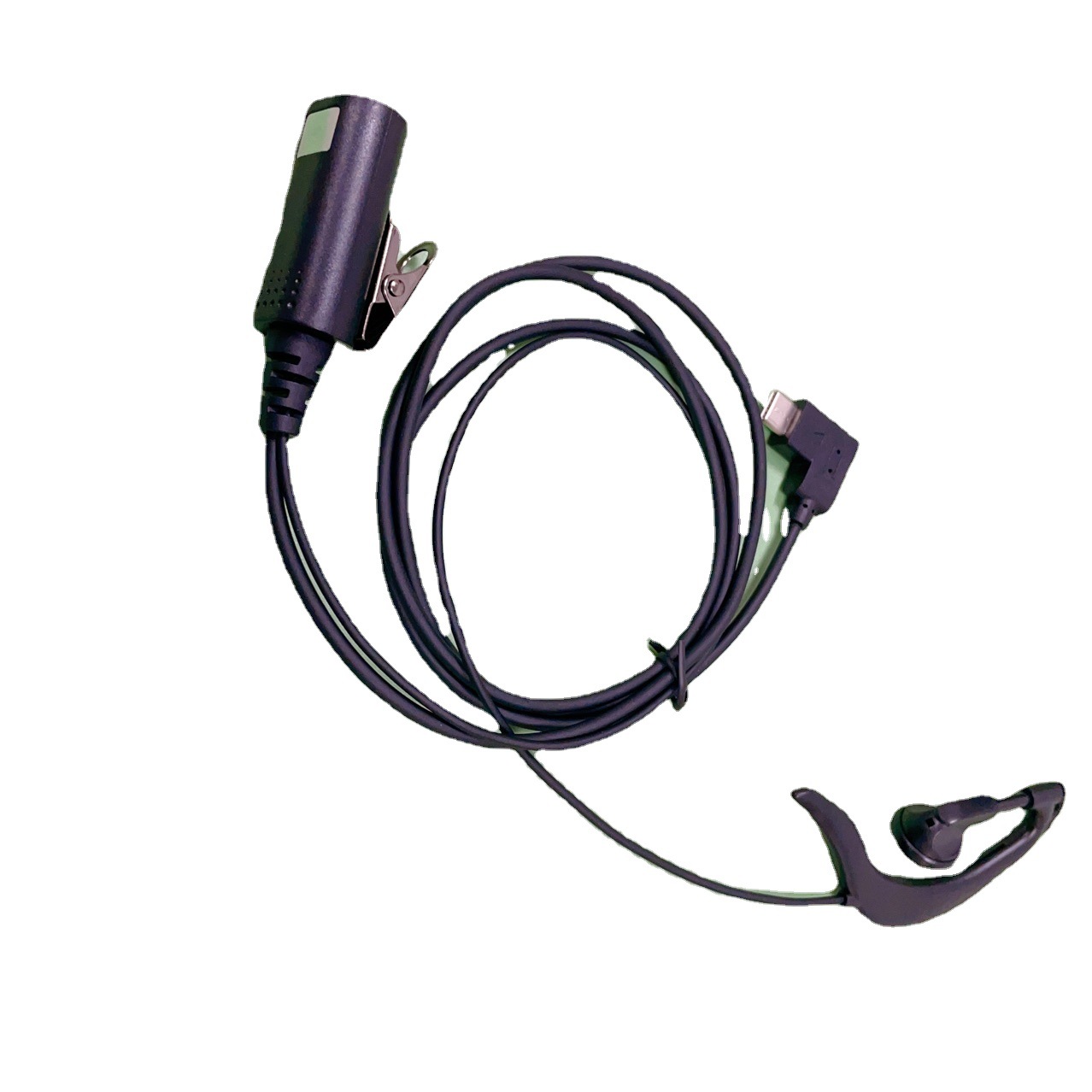 TYPE-C接口专用耳机适配中兴易洽高达GH360 E320 E350对讲机耳机