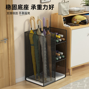 Umbrella Storage Rack for Home Entrance, Commercial Lobby Umbrella Barrel Rack, Entryway Drainage Rack for Umbrella Storage
