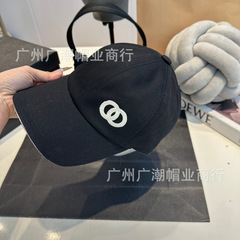 スター同型ネット赤小香風野球帽男女同型ソフトトップ側標アルファベット鸭舌帽トレンド帽子