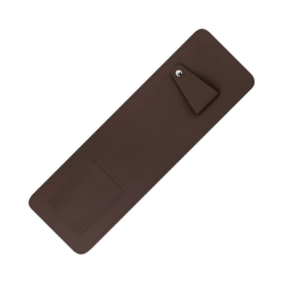Car Sun Visor Storage Clip Car Glasses Clip/Bill Clip - mocha-brown