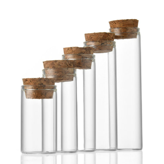 22 Straight Cork Glass Bottle Wishing Bottle Floating Bottle Sealed Bottle Control Bottle Reagent Bottle Pills Bottled