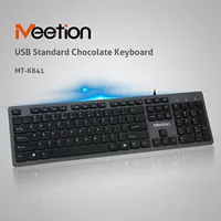 Meetion Mishen K841 numeric keypad multimedia Russian Spanish version Russian keyboard