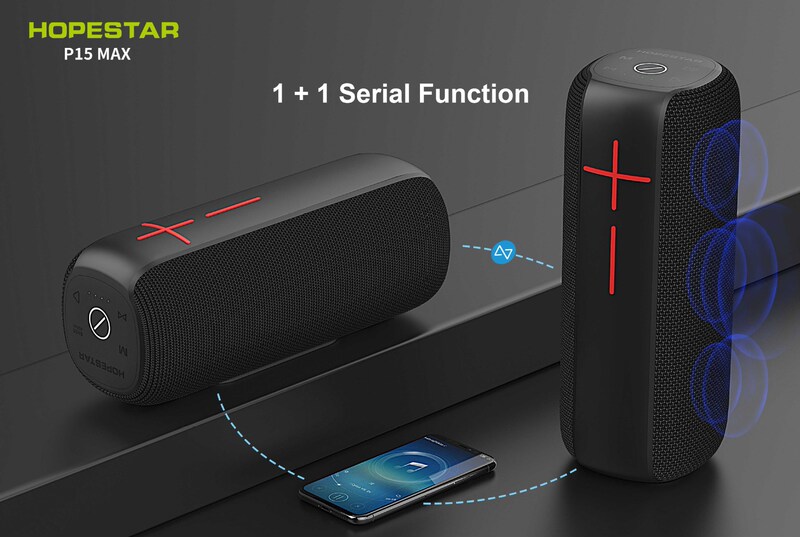 HOPESTAR-P15MAX 2021新型工場直販bluetoothスピーカー屋外防水オーディオ携帯カード|undefined