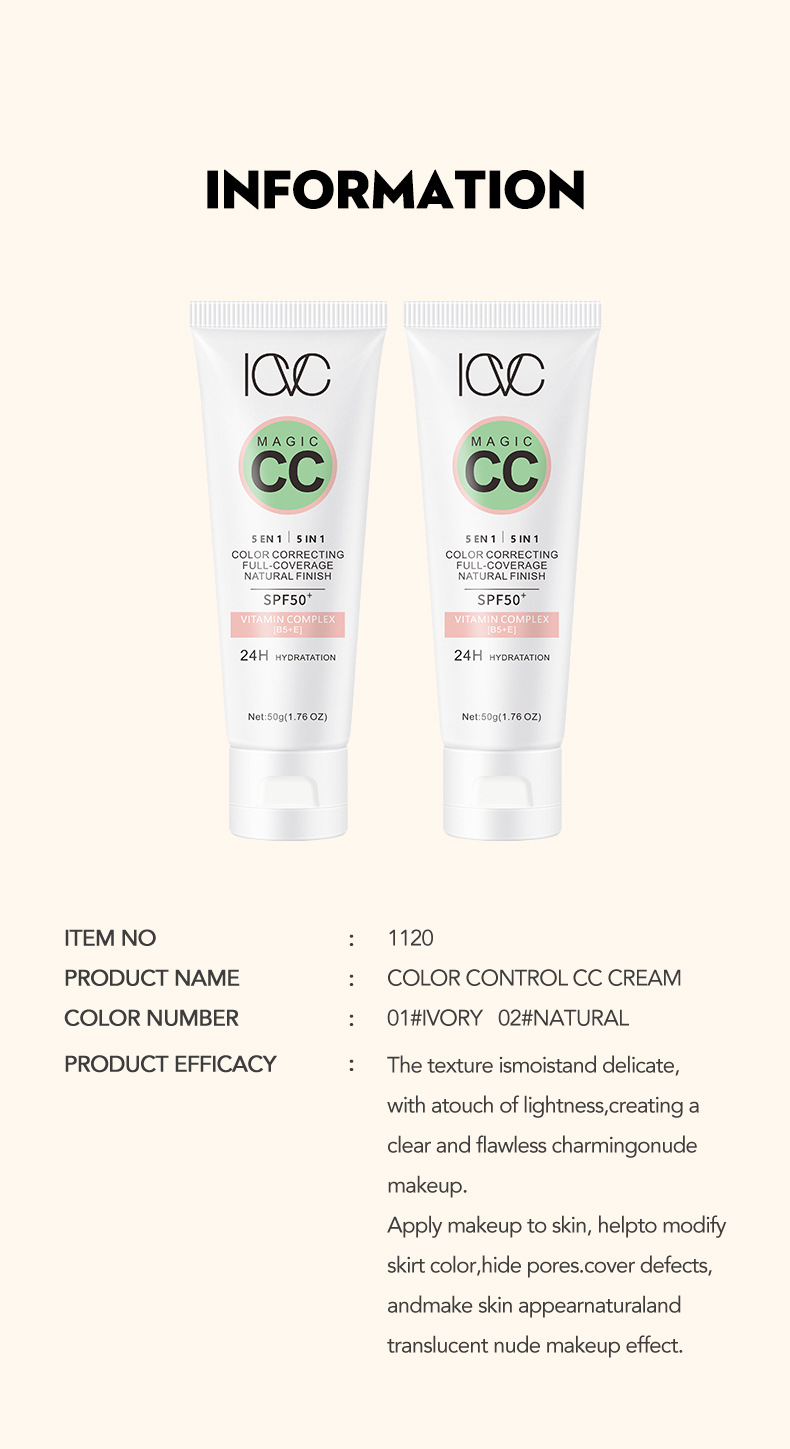 Matte CC Foundation 50g