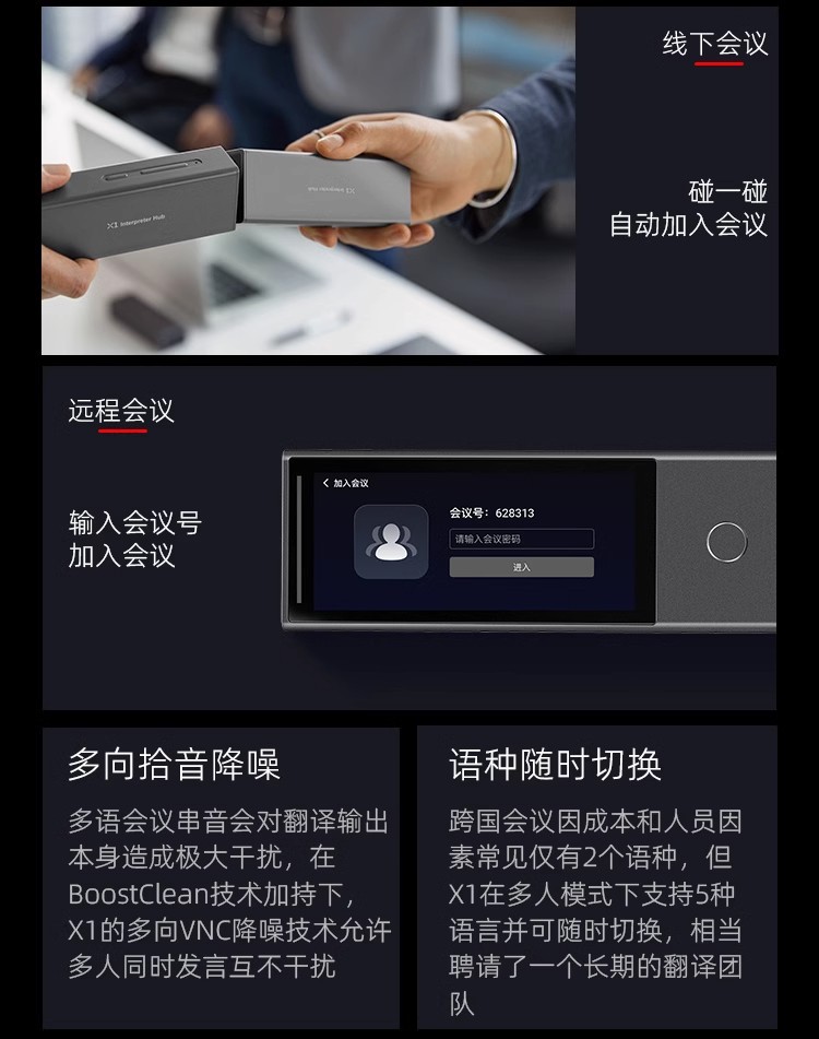 The Time and Space Pot X1 translator, simultaneous translator, simultaneous interpretation, translation headphones, multi-person conference, multi-language dialogue undefined