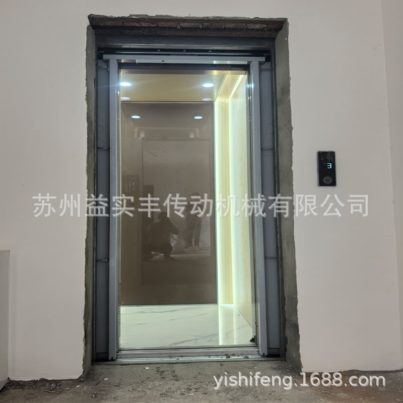 苏州工厂现货供应家用别墅电梯三四五层小型客梯曳引液压驱动电梯