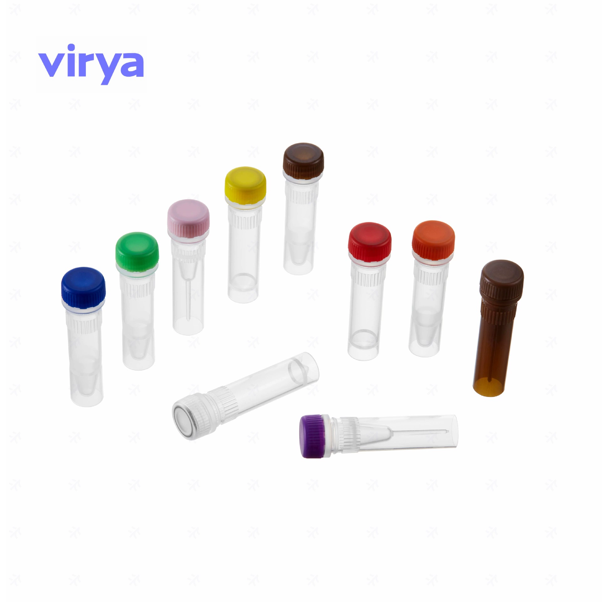 Vila virya Hulp Executive 1.5ml Прозрачный цвет может стоять синяя крышка стерилизация PP3621556