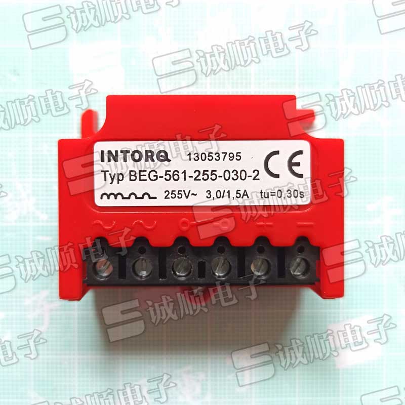 13053795 BEG-561-255-030-2 255VAC 3,0/1,5A 0,30s 国产 INTORQ