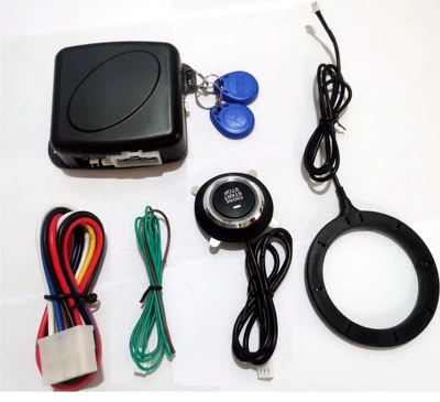 902 Foreign Trade Cross-Border Model: Car anti-theft device - old-shell-4-claw-button-english