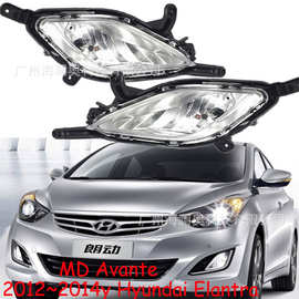 适用于现代朗动前雾灯大灯前保险杠2012～2014款