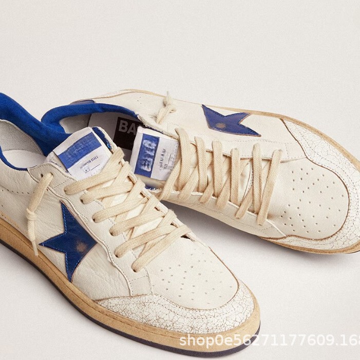 Korean Vintage-Style Distressed Sneakers 2025, Height-Increasing Breathable Casual Sports Shoes, Versatile Genuine Leather White Shoes