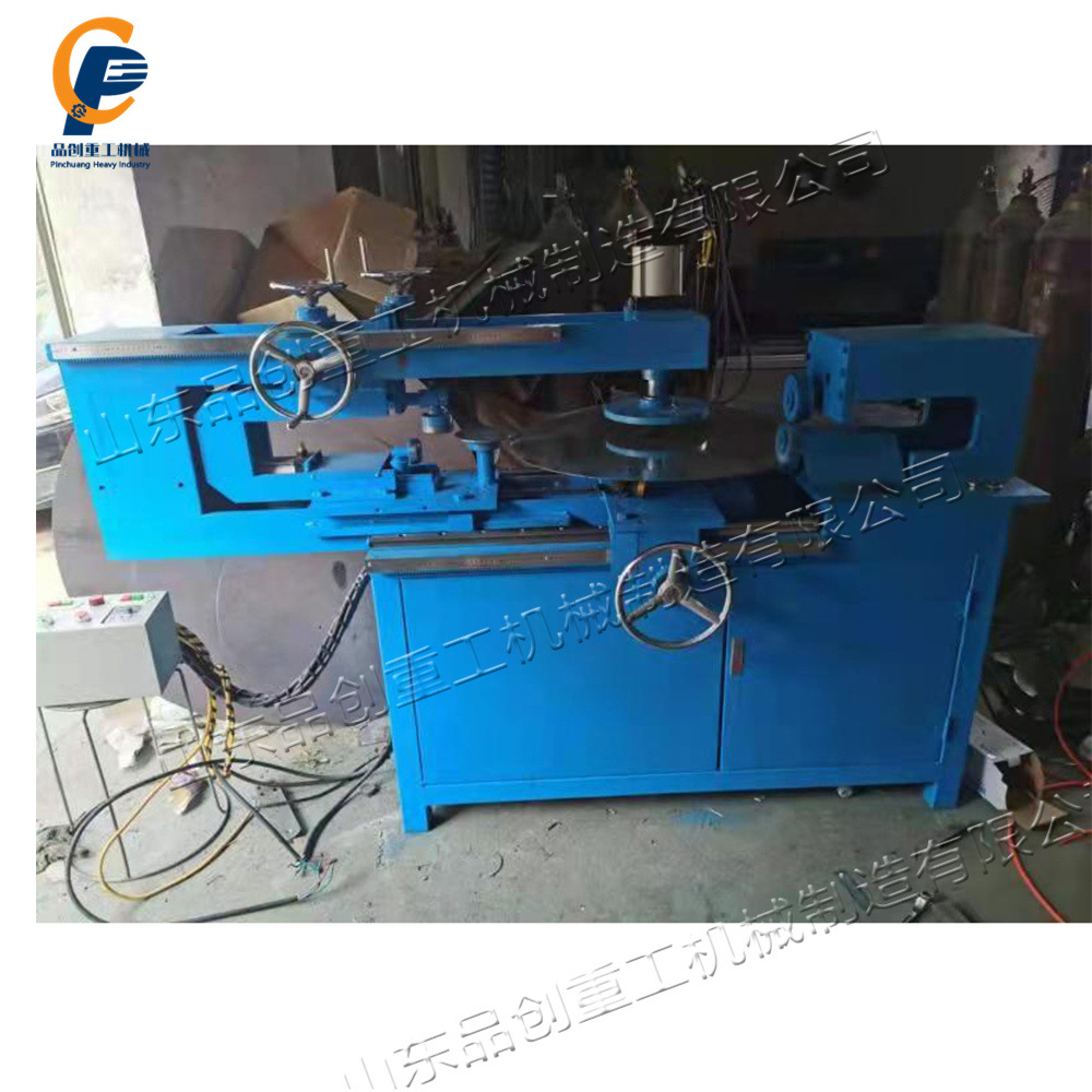 1.4米直径圆桌制作机 1.5kw金属圆盘折边机 不锈钢桌椅面板翻边机