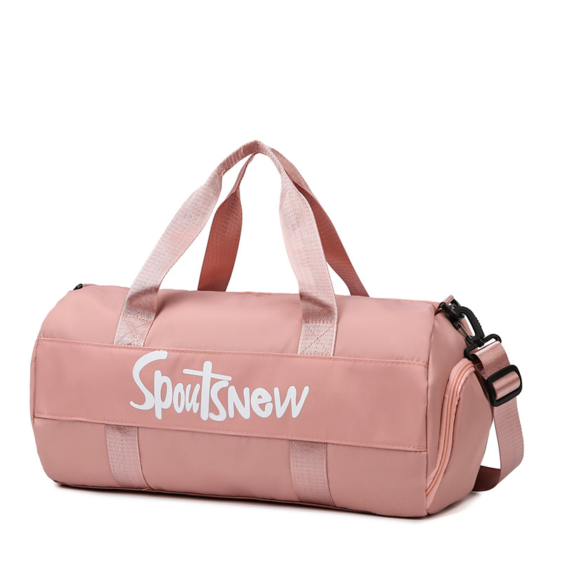 Bolsa de fitness para mujer bolsa de separación húmeda y seca Portátil Bolsa De deporte útil mochila de fitness para hombre bolsa de equipaje de tela Oxford image 7