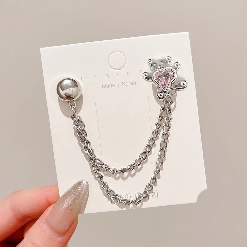 Broche de cintura para mujer falda apretada cintura artefacto pin fijo botón de botón anti-peregrino broche anti-peregrino