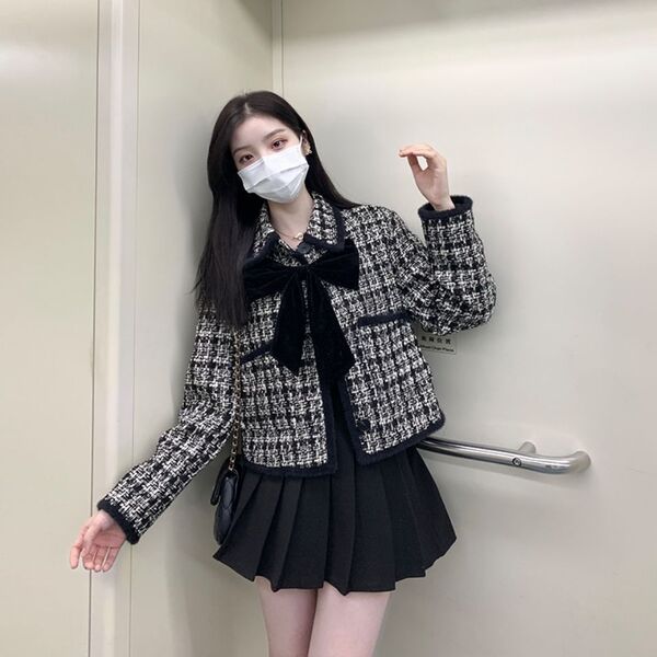 Demi-season retro jacket
