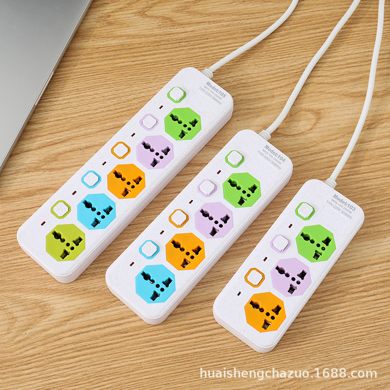 单独开关 不带USB 彩色2500W功率 外贸功能款 5米美规墨西哥