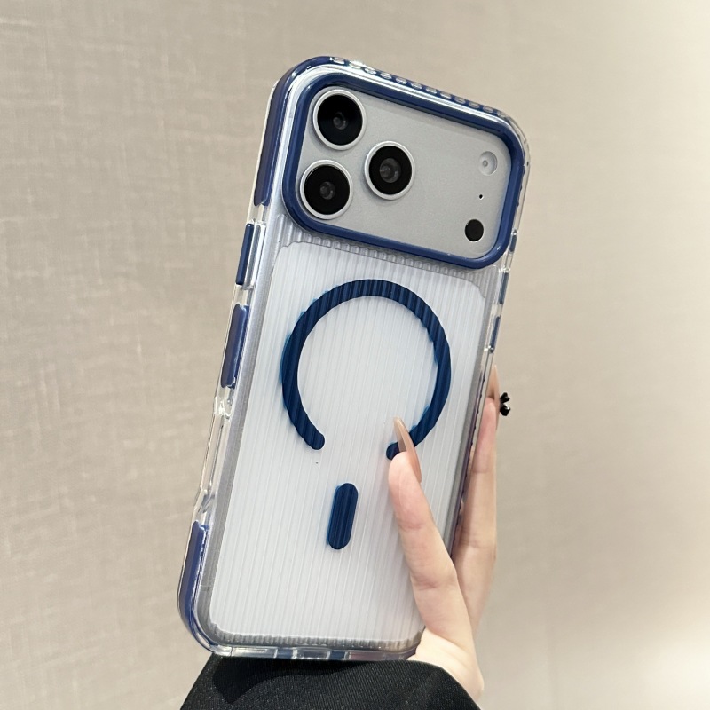 Funda Magnética para iPhone 15/16/17/18 Pro de Acrílico con Protección Anti-caídas image 13