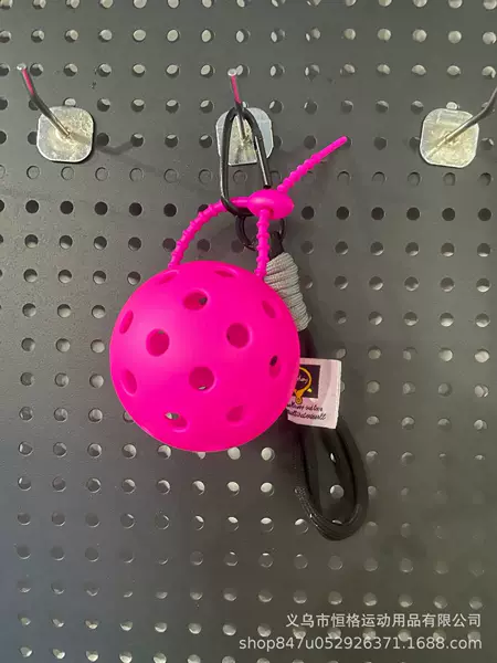 Factory Wholesale Pickleball Pendant Accessories Children's Toys Cross-Border Pickleball Keychain Fan Souvenirs Gifts