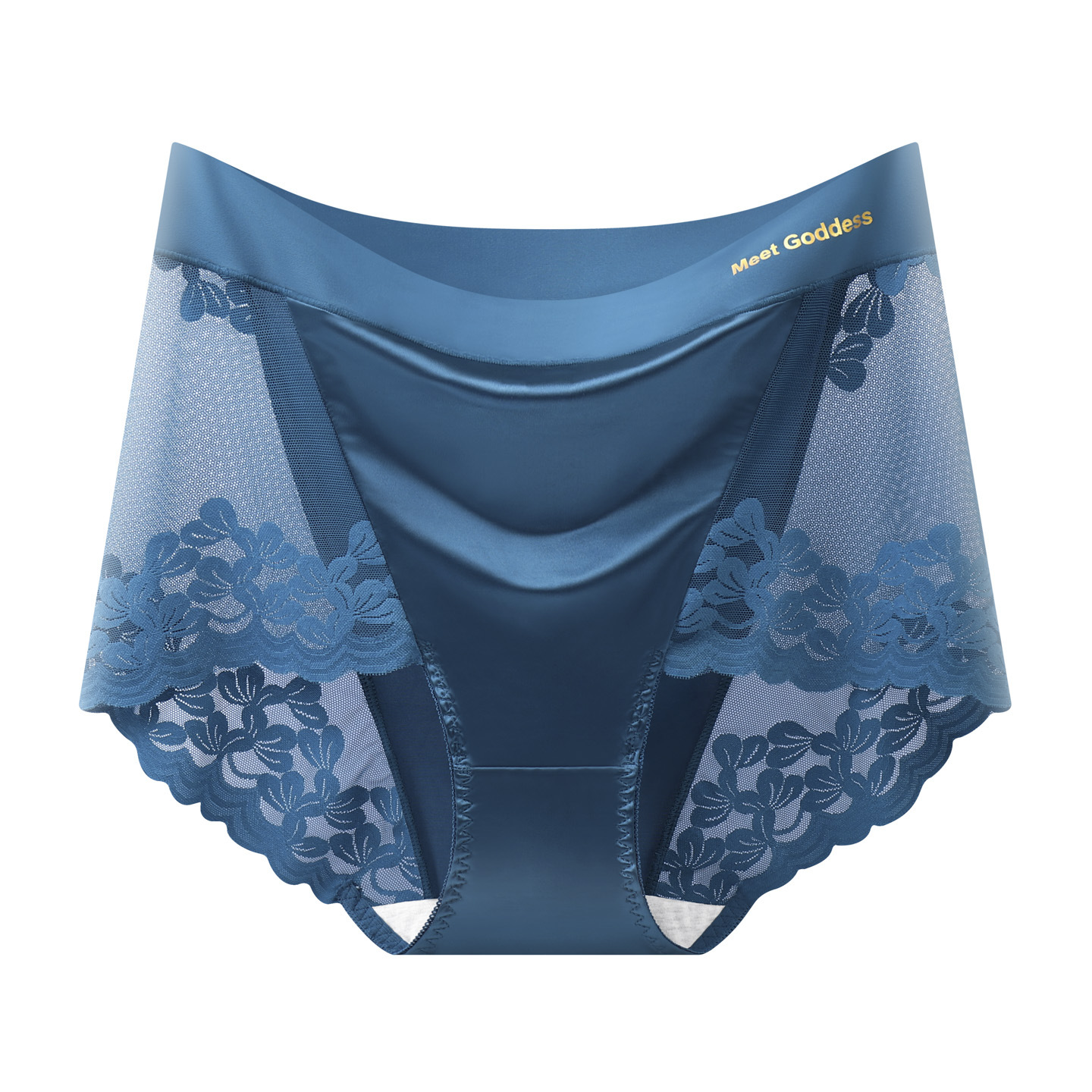 Pantalones sexuales de encaje de tamaño grande, malla ligera, sin marcas, 5A algodón antibacteriano, cintura, cintura, pantalon rojo, mujer image 6